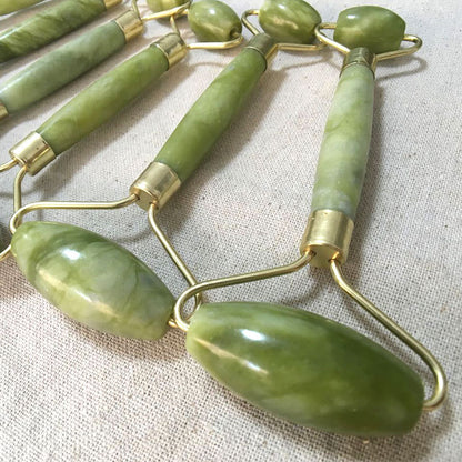 JadeGlow Double-Headed Facial Roller