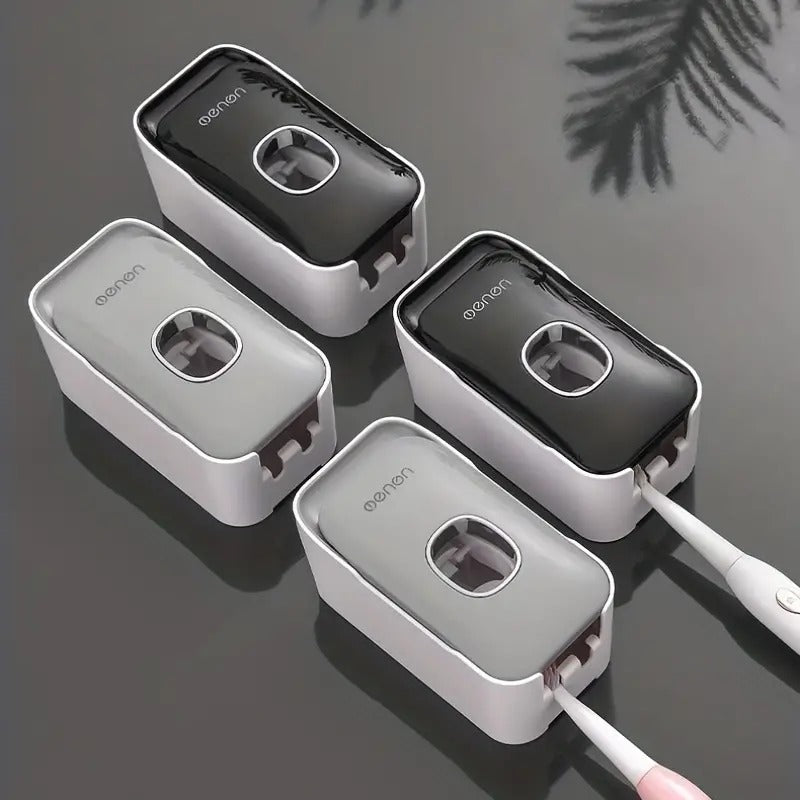 Petty Pet no drill toothbrush holder - Wall-Mounted Toothbrush Holder and Toothpaste Squeezer Set