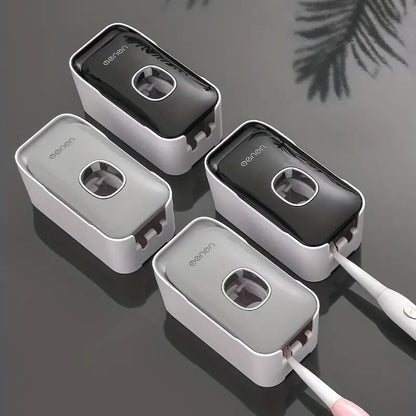 Petty Pet no drill toothbrush holder - Wall-Mounted Toothbrush Holder and Toothpaste Squeezer Set