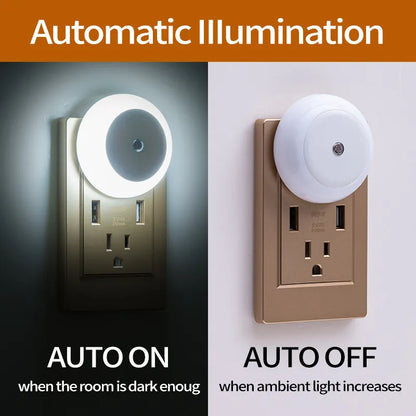Petty Pet energy saving night light - Plug-in Mini Sensor Night Light