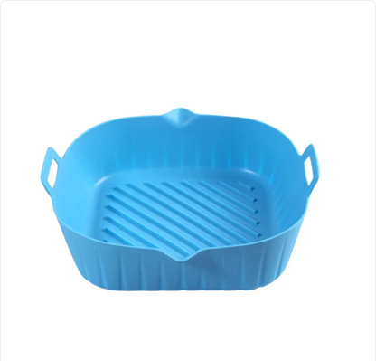 Petty Pet air fryer basket insert - Foldable Silicone Air Fryer Baking Tray