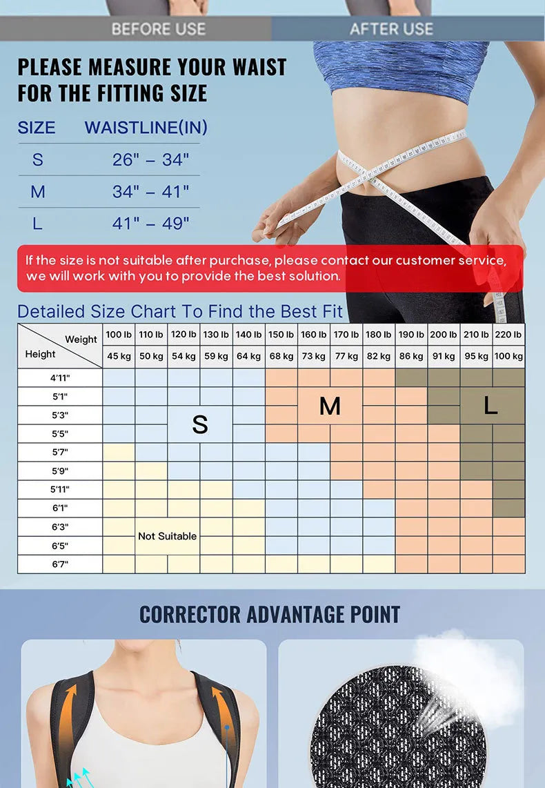 AlignPro Posture Corrector Belt