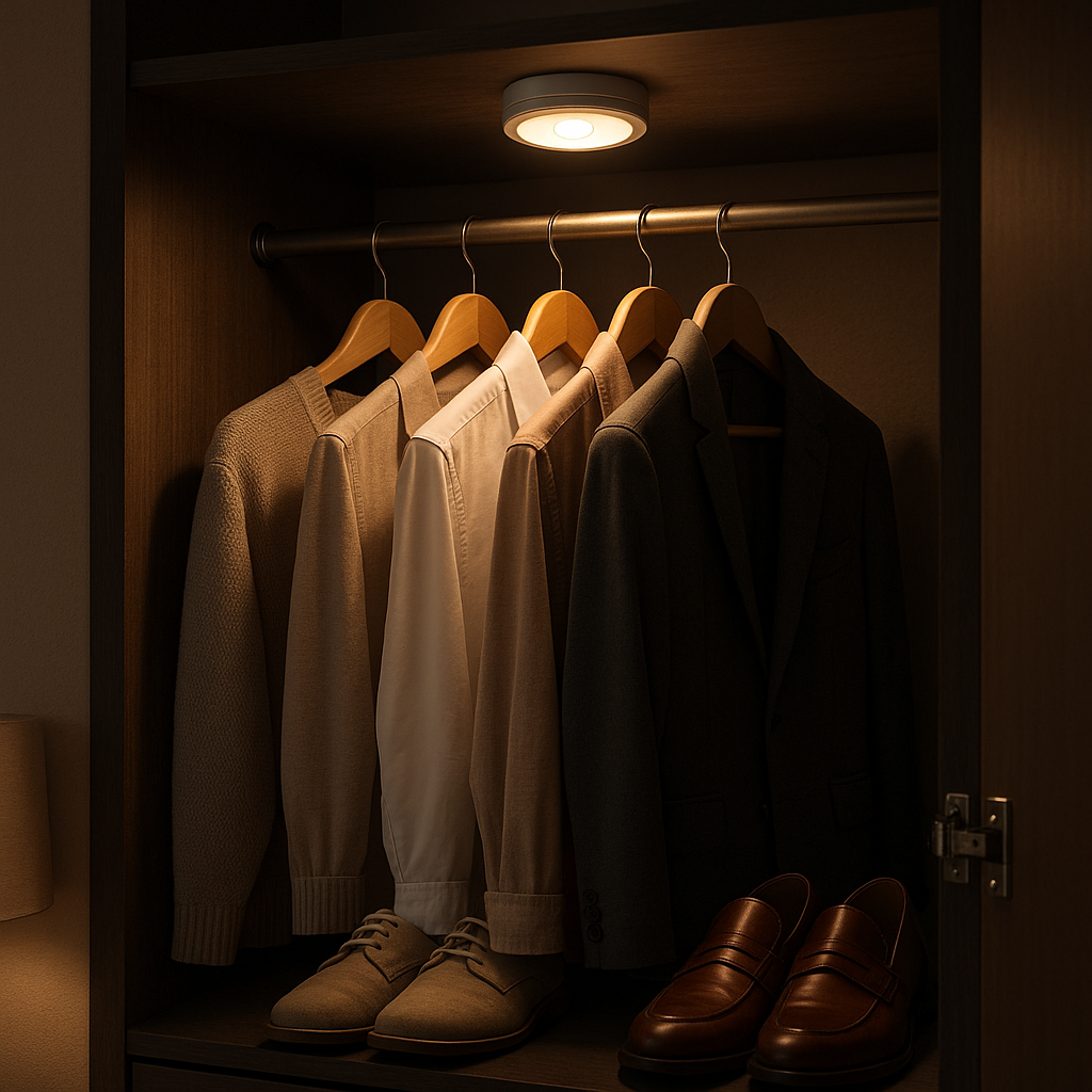Cabinet light in kitchen lifestyle