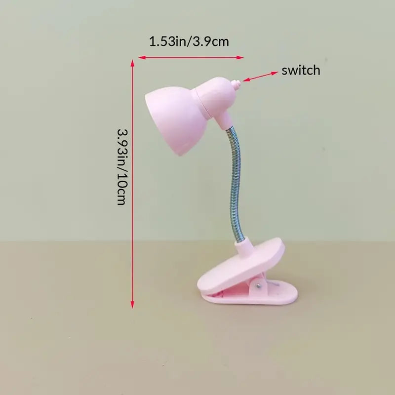 Petty Pet LED clip lamp - Mini Book Lamp: Eye Protection, Warm Light Clip Lamp