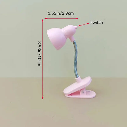 Petty Pet LED clip lamp - Mini Book Lamp: Eye Protection, Warm Light Clip Lamp