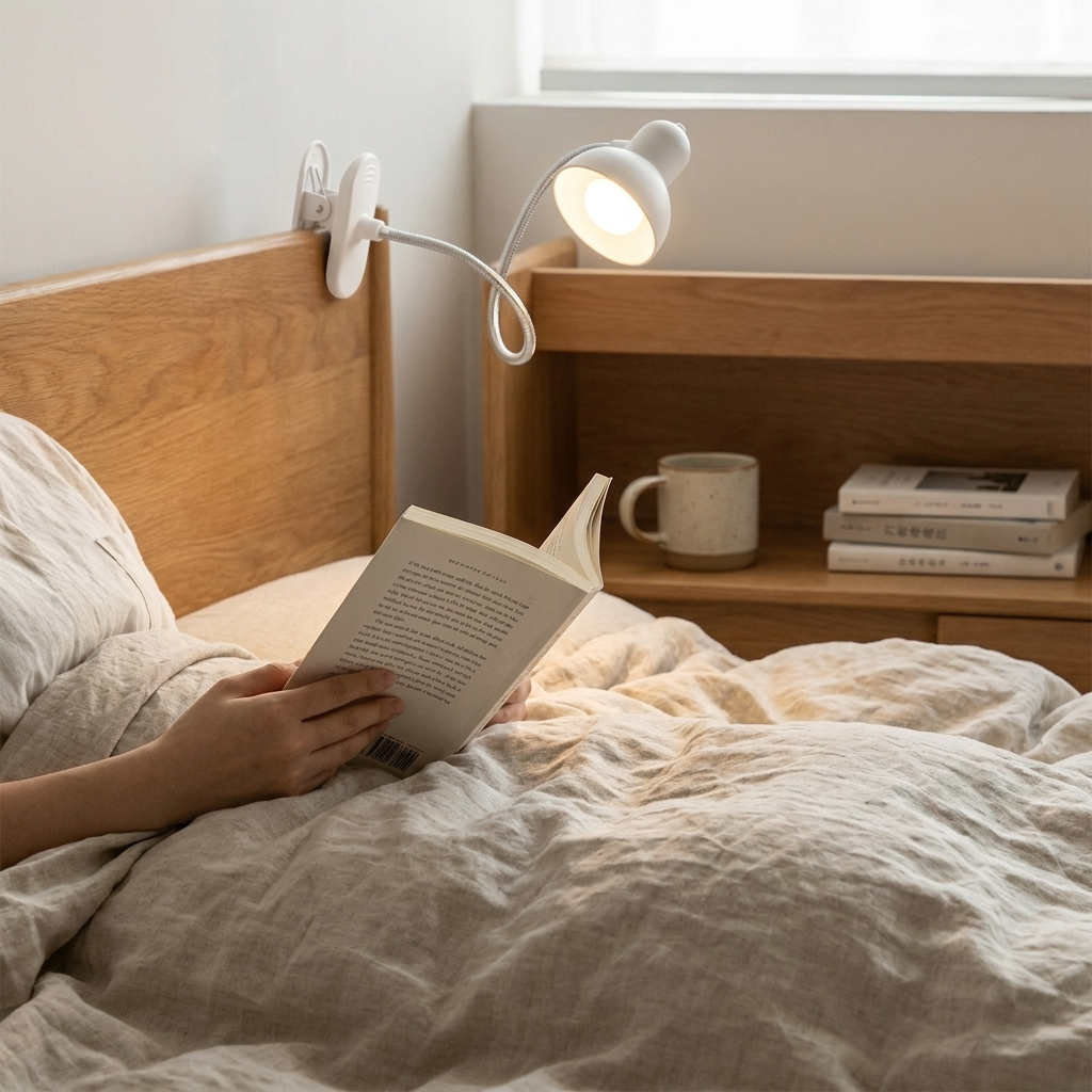 Mini Book Lamp lifestyle