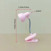 Petty Pet mini reading light - Mini Book Lamp: Eye Protection, Warm Light Clip Lamp