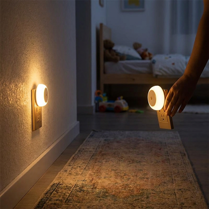 Plug-in Mini Sensor Night Light lifestyle