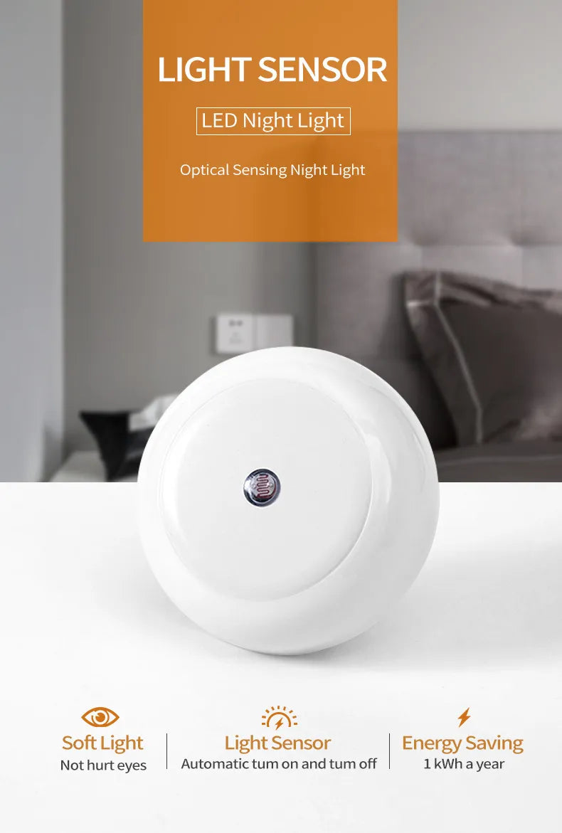 Petty Pet dusk to dawn light - Plug-in Mini Sensor Night Light