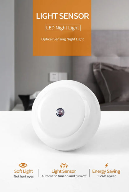 Petty Pet dusk to dawn light - Plug-in Mini Sensor Night Light