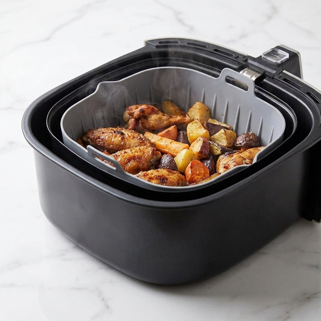 Silicone Air Fryer Liner close-up