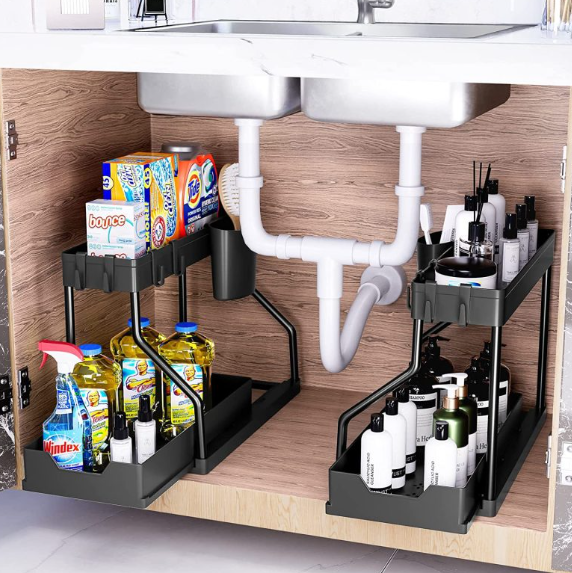 Petty Pet 2 tier kitchen organizer - 2-Tier Sink Organizer Rack