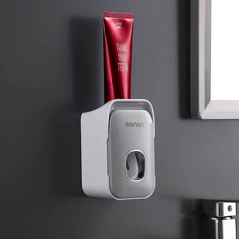 Petty Pet wall mounted toothbrush holder - Wall-Mounted Toothbrush Holder and Toothpaste Squeezer Set