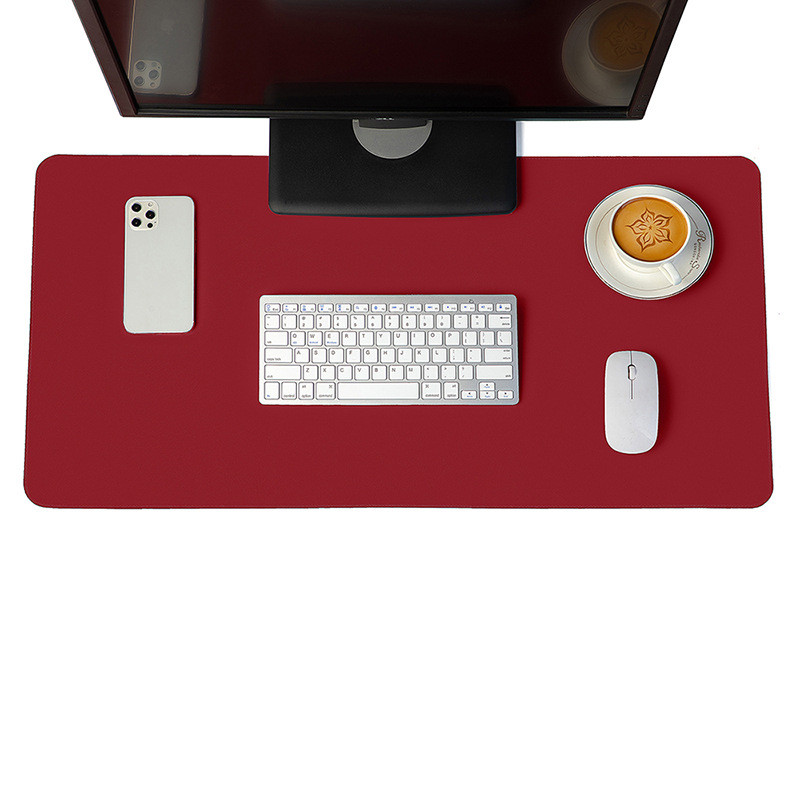Petty Pet extended desk mat - Waterproof Leather Desk Mat/Mouse Pad