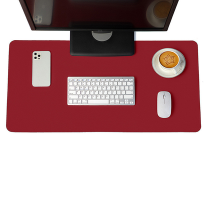 Petty Pet extended desk mat - Waterproof Leather Desk Mat/Mouse Pad