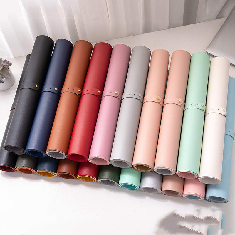 Petty Pet minimalist desk mat - Waterproof Leather Desk Mat/Mouse Pad