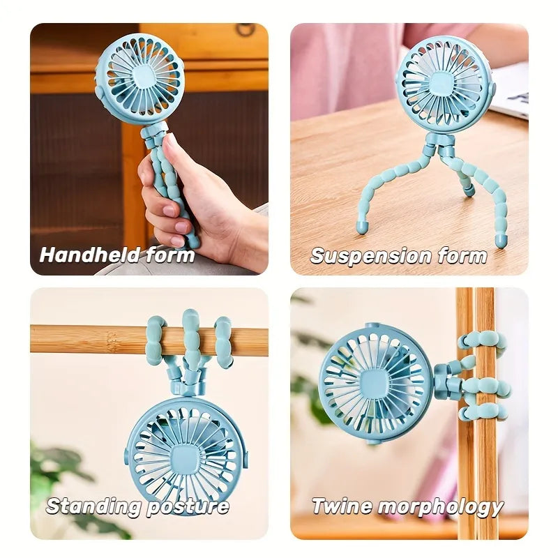 USB Mini Octopus Fan