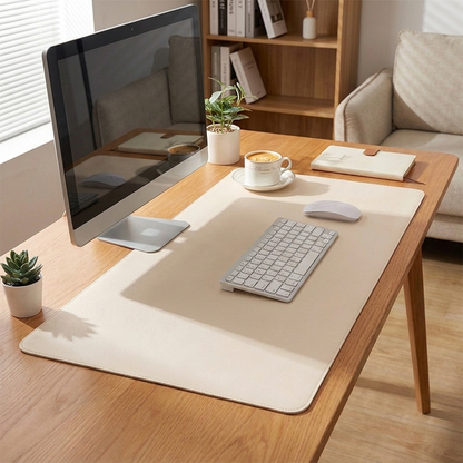 PU Leather Desk Mat lifestyle