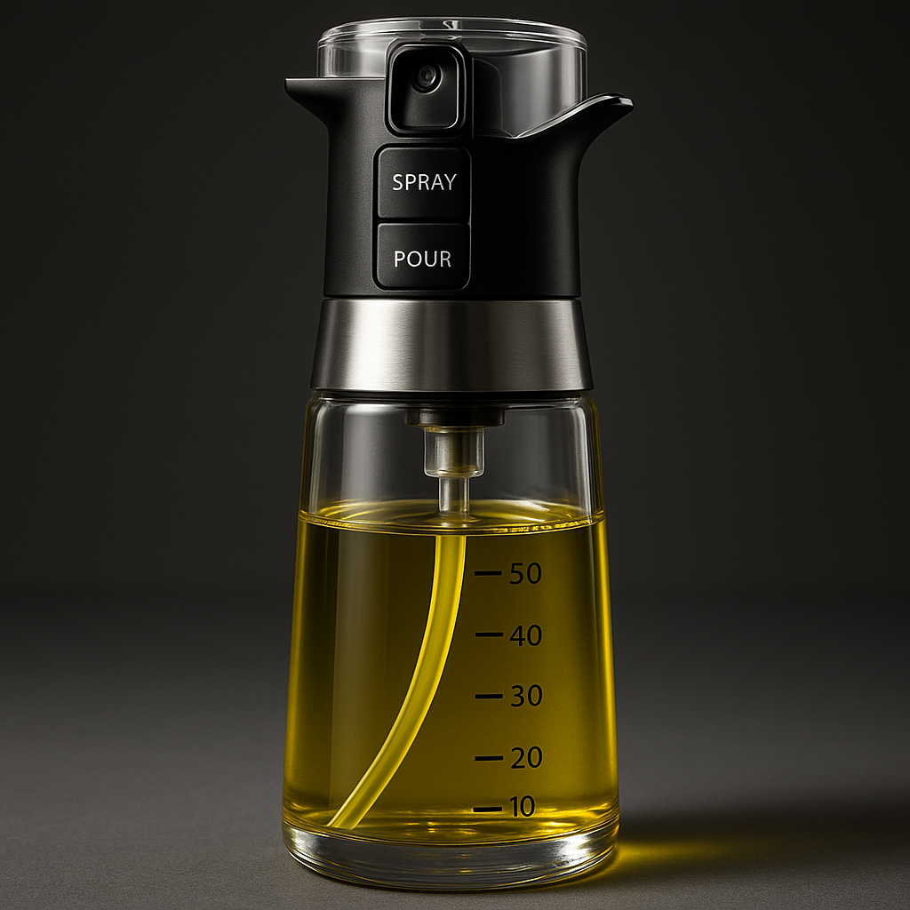 Petty Pet low calorie cooking spray - Kitchen Pro 2-in-1 Oil Sprayer