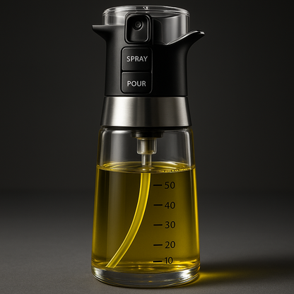 Petty Pet low calorie cooking spray - Kitchen Pro 2-in-1 Oil Sprayer